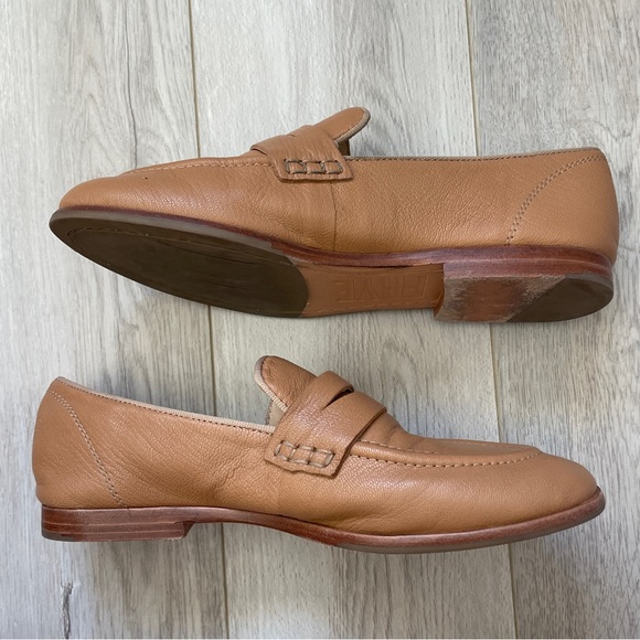 Frye Tan Leather Loafers - Picture 2 of 8